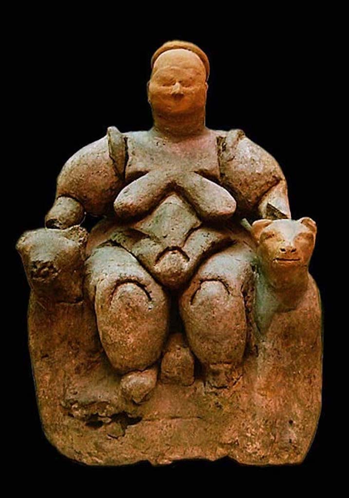 Figurine-of-a-seated-Mother-Goddess