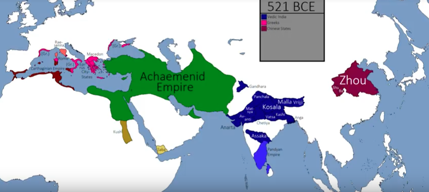 V-karta 521 BCE Greece Achaemenid